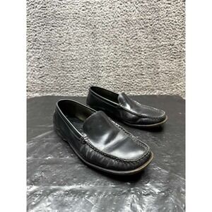 Vintage J.P. Tod's Studded Leather Slip On Loafers Black Womens Size 37 EU